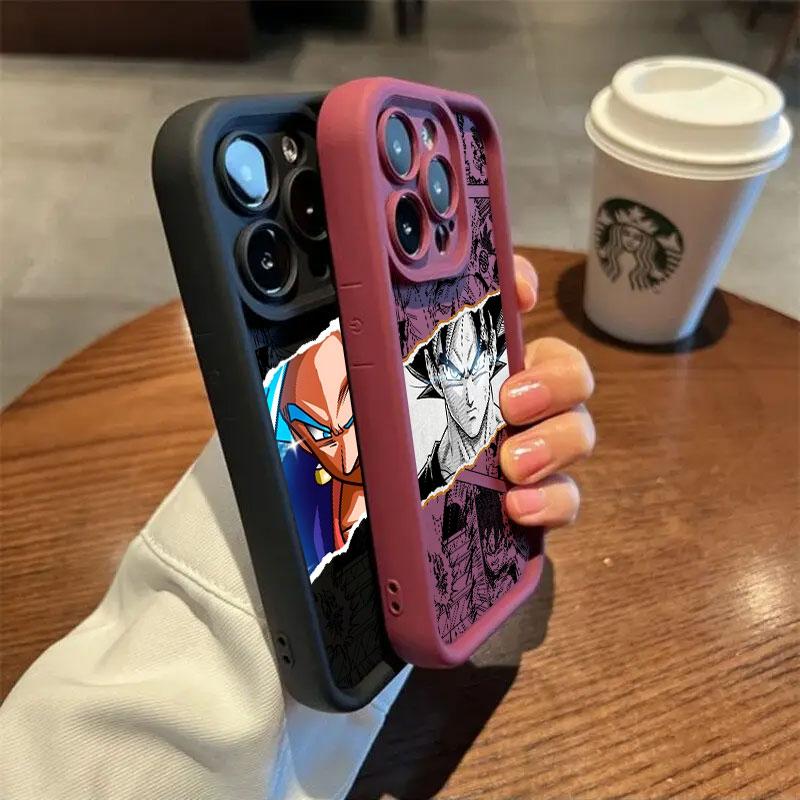 Чехол для телефона DBZ Manga Dragons Balls для Samsung S26 S25 S24 S23 S21 S20 Ultra для Galaxy S25 S24 FE S26 Plus Funda Силиконовый чехол