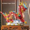 767Pcs/Set Spring Auspicious Dragon Dragon Building Blocks Set Festival Buildable Figure Kid Mythical Creature Toy