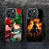 Чехол для телефона Katsuki Bakugo R-Hero Academia Для iPhone 17,16,15,14,13,12,Pro MAX Черный Матовый Ударопрочный Чехол