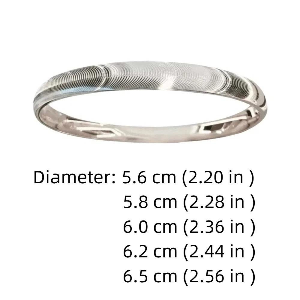 Zinc Zinc Alloy Cat's Eye Bracelet Waterproof Golden Wristband Classic Opening Brushed Bangle Festival Gift