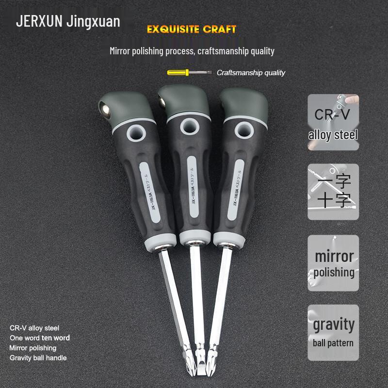 Магнитный набор отверток двойного назначения JERXUN