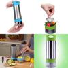 Стильная бутылка для воды Aqua Zinger с инфузером для фруктов, изготовленная из прочной нержавеющей стали, с функциями легкой очистки