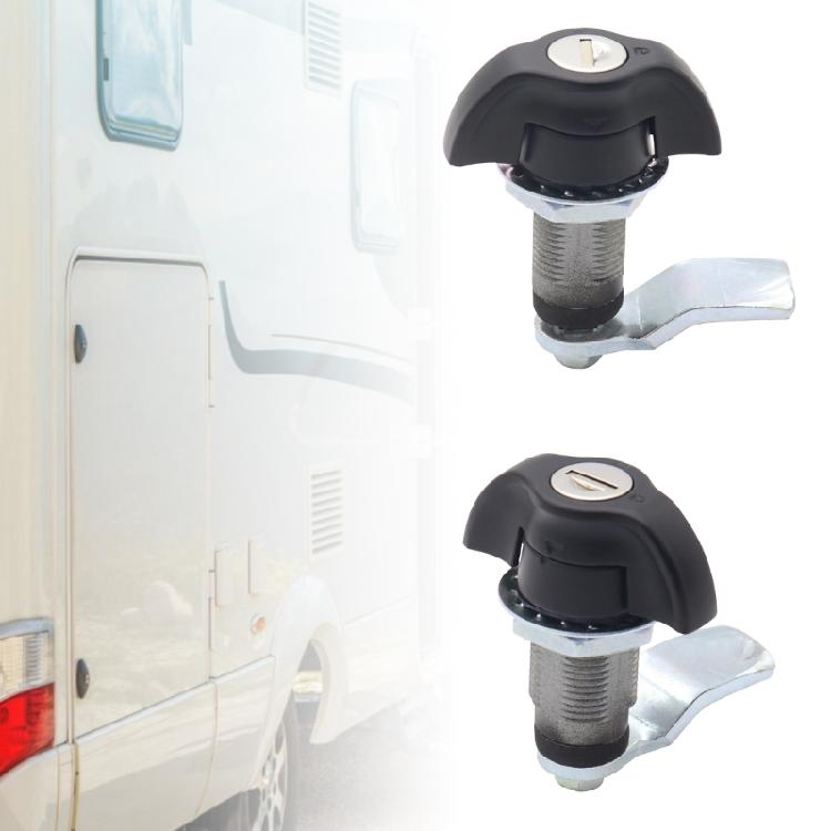 RVs Door Lock and Drawer Tube Cam Lock with 2 Key Cylinders Cabinet Locks