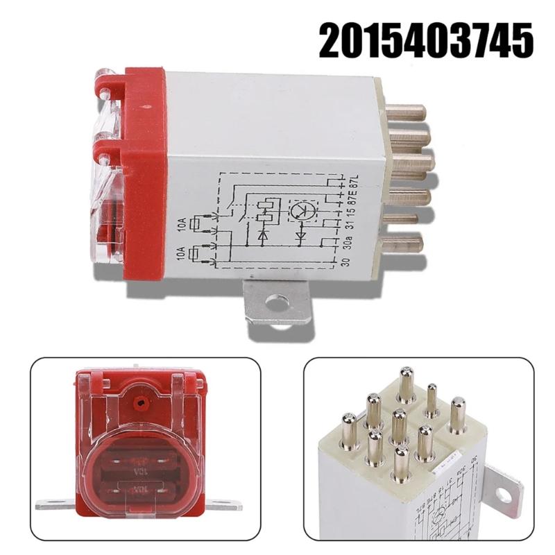 Защита от перегрузки для R107 R129 W124 W126 2015403745 2015403045 2015403845 2015403245 9-контактный автомобильный перегрузочный модуль, простая установка
