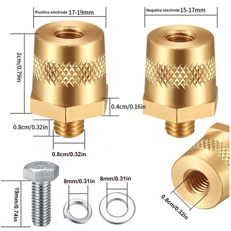 Морские клеммы аккумулятора Положительные и отрицательные клеммы аккумулятора Автомобильные аксессуары Клемма аккумулятора для автомобильной промышленности