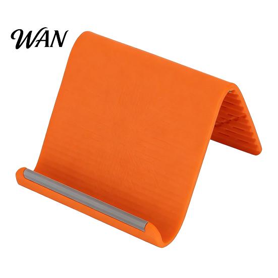 Ergonomic Phone Holder Mobile 360-Degree Flexible Silicone Stand Foldable Anti-Slip Bendable Tablet Laptop for Travel Office Desk Bed Use