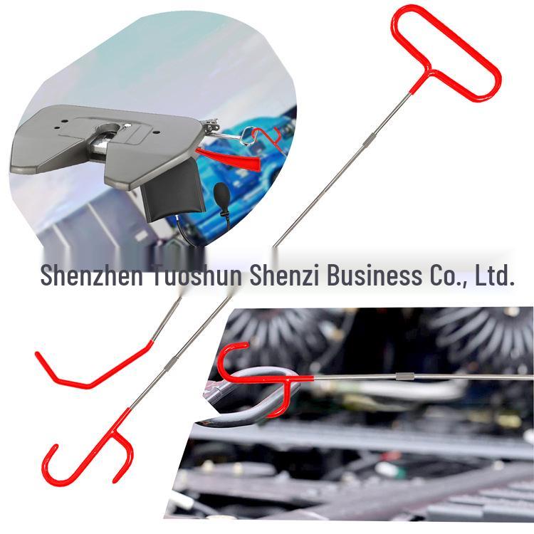 Инструмент для зацепления и аварийный набор для ремонта дверей автомобиля-автодома с пятым колесом