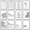 Символы ухода за бельем Руководство по удалению пятен Настенный постер Принты Холст Картина для забавной ванной комнаты Туалета Цитаты Декор