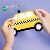 Big Dot of Happiness NYC Cityscape Garland Banner, New York City Party Decorations Banner, 30 Feet of Cord, 15 Double-Sided Big Apple, Taxi,