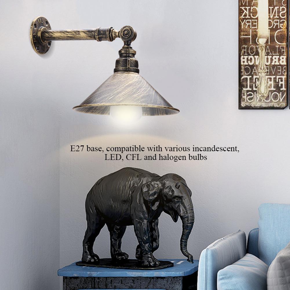 E27 90-250 В ретро-стиль настенный светильник античный бра светильник для кафе-бара прихожей