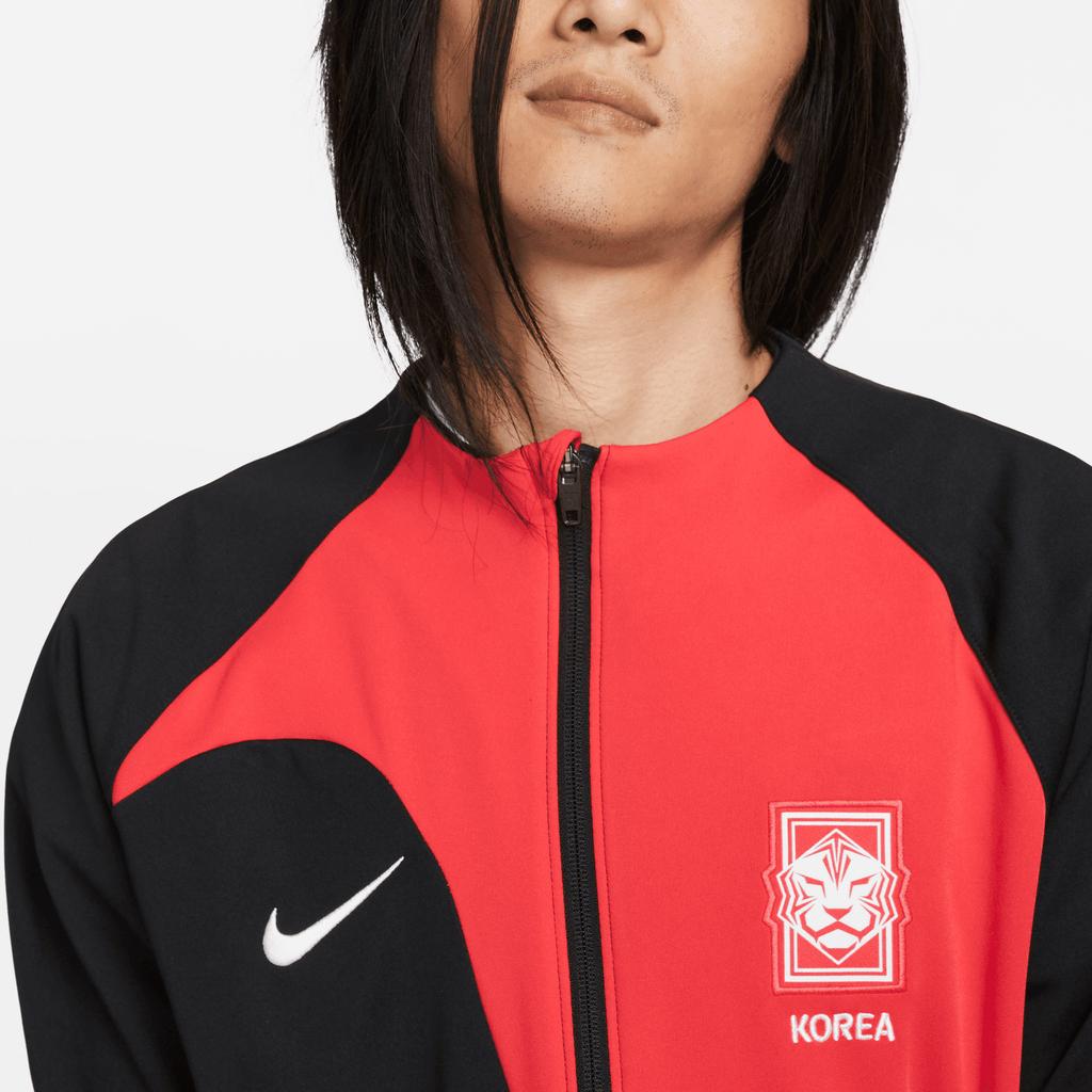 Nike Мужская куртка на молнии с длинным рукавом, с узором-логотипом, Черная DH4753-010