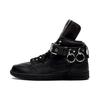 Высокие черные кроссовки унисекс Comme des Garçons x Air 1 Retro Strap CN5738-001