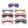 Big Frame Pilot Sunglasses Hollow Anti-UV Glasses Simple Women Sunglasses  Summer