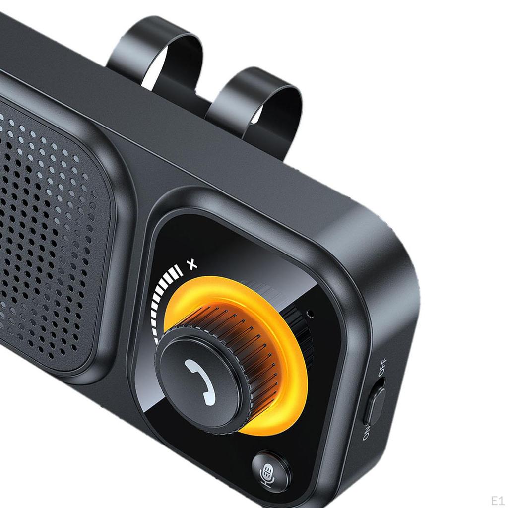 Автомобильная громкая связь Клипса на солнцезащитный козырек Шумоподавление для телефона Громкоговоритель громкой связи