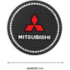 Diamond Car Water Cup Pad Anti-slip Bottle Mat for Mitsubishi Lancer Ex Mirage V33 G4 26 OTO ASX L300 Montero Eclipse L200 EVO