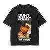 Arc Raiders Video Games Washed T Shirt Vintage Streetwear for Men Women Hiphop T-Shirts Tee 100% Cotton