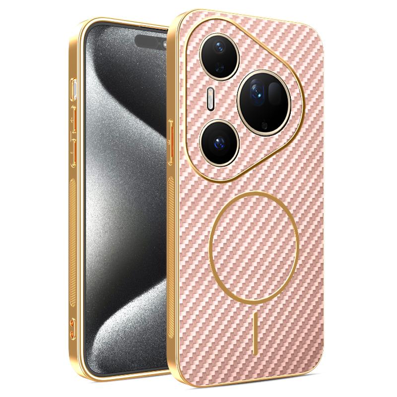 Чехол для Huawei Pura 80/70 Ultra Новый Гальванизированный Кевларовый Магнитный Матовый Чехол для Huawei Pura80 Pro Plus Ударопрочная Фунда
