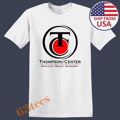 Thompson Center Оружейник Оружие Огнестрельное оружие Мужская футболка Женская футболка Топ Унисекс Белый Размер от S до 5XL