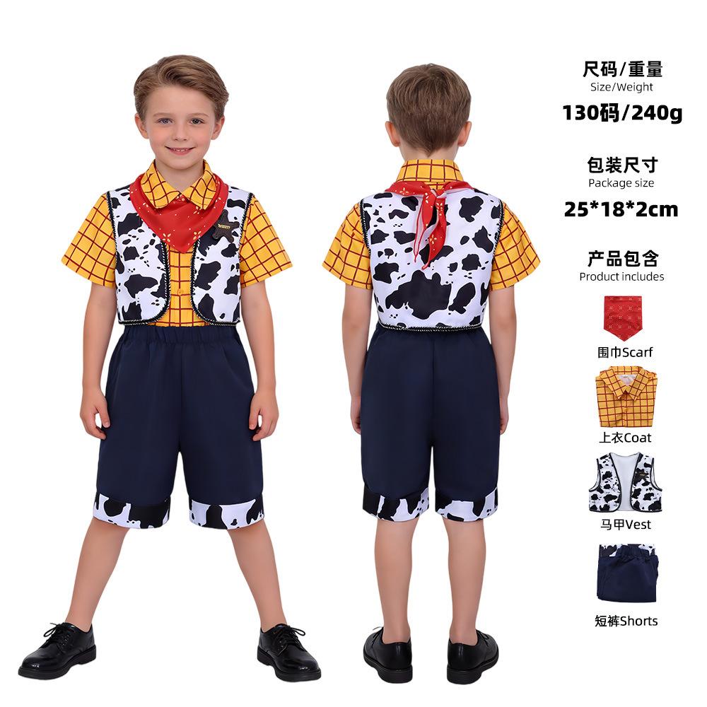 Toy Story cos Woody cosplay costume two-dimensional role stage performance costume