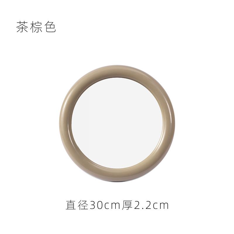 Скандинавское зеркало для макияжа в стиле инс, высокий уровень внешнего вида, портативное настольное зеркало принцессы, портативное зеркало для переодевания для студенческого общежития