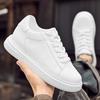 Fashion Genuine Leather Men Casual Shoes Fashion Sport Platform Shoes Increase Height Sneakers Male Skateboard Footwear Tenis Masculino