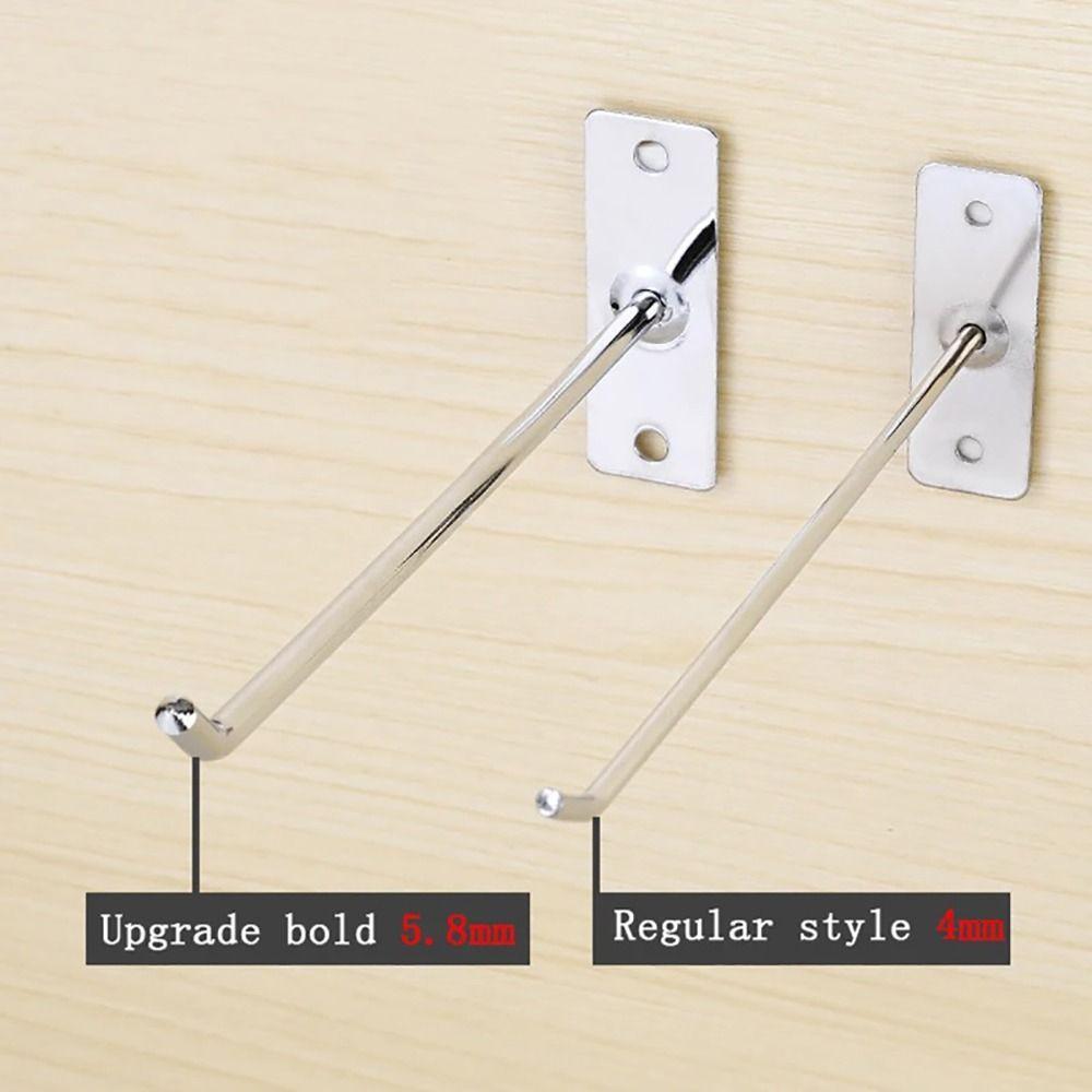 1Pcs Hardware Tool Single Line Hook Display Lewelry Hole Board Hook New Wall Hook