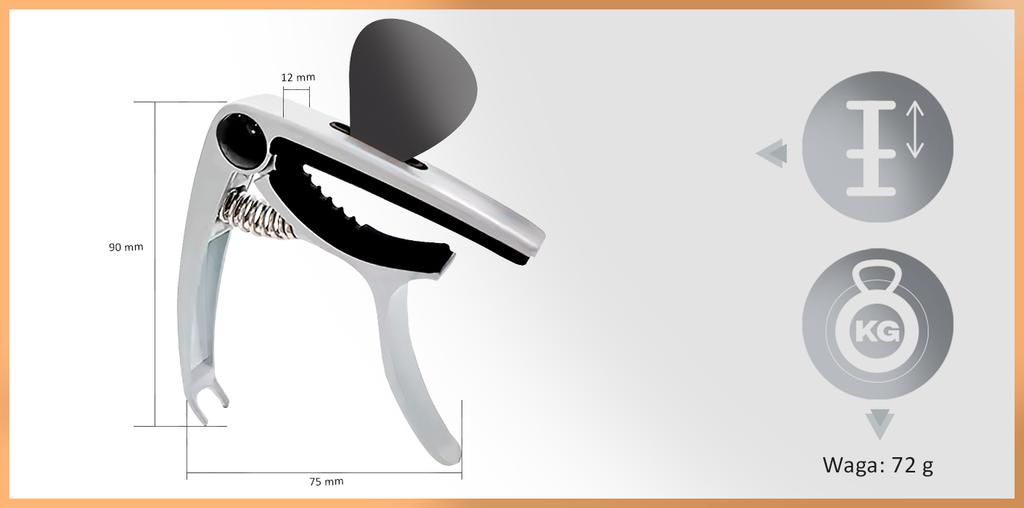 MusicMate MM-A6 TuneGrip capo
