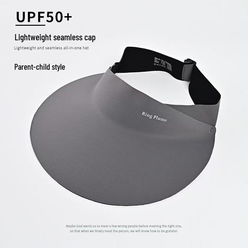 Детская шляпа-козырек UPF50+, Унисекс, Широкие поля для защиты от УФ-излучения