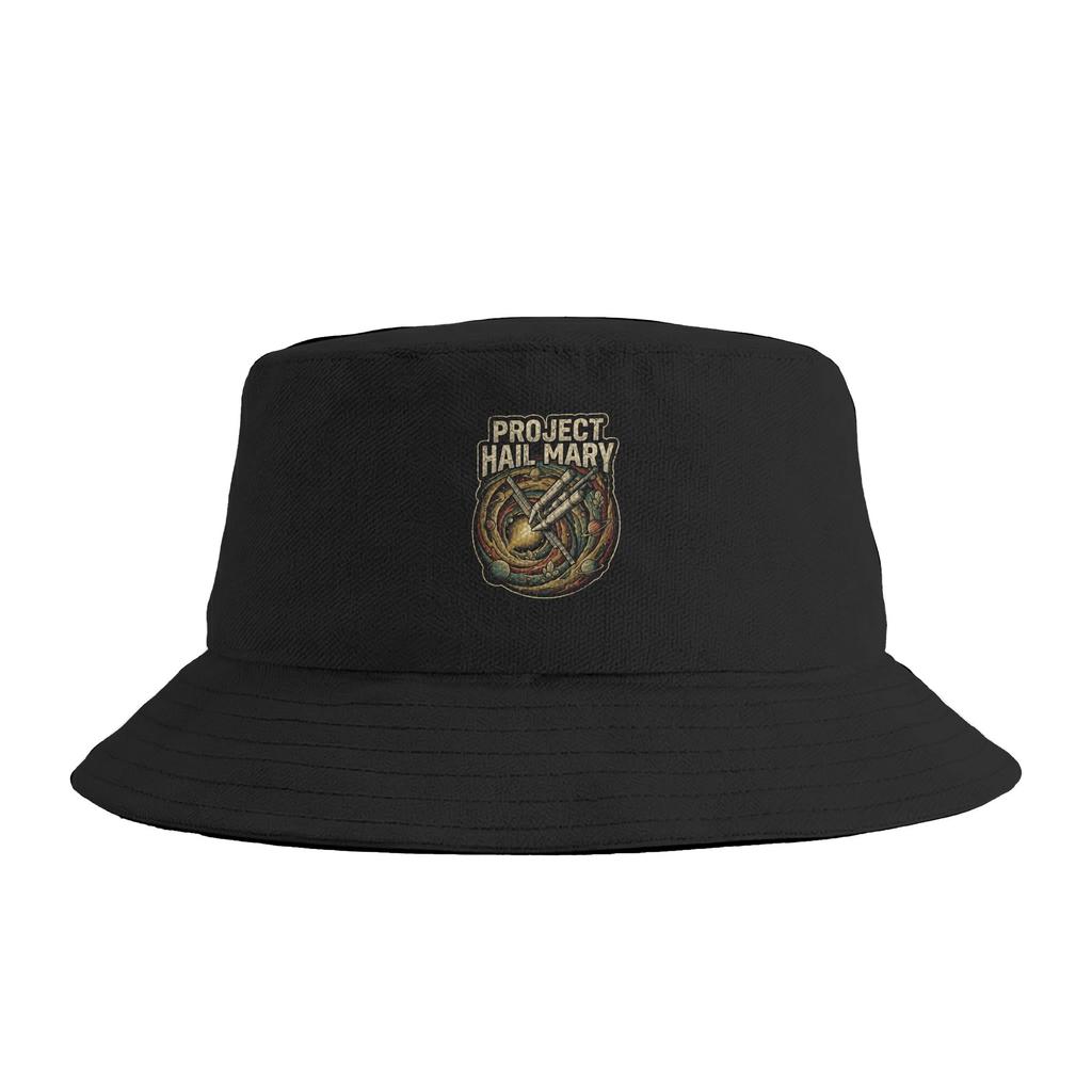 Couple Project Hail Mary () Bucket Hat Foldable FisherUnisex Hats Summer Retro Fishing Caps Street Style Design Sun Hat