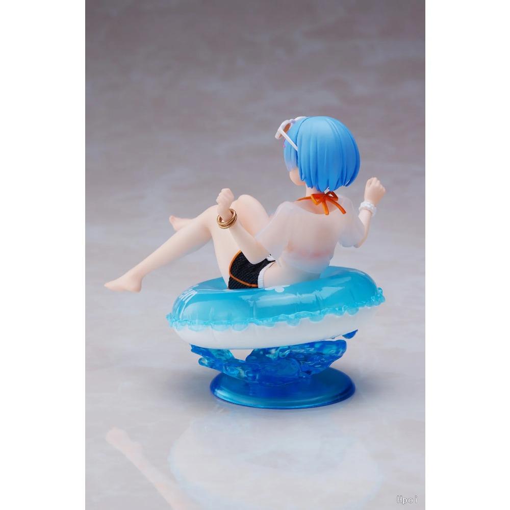 10СМ Аниме Re: ZERO - Начинаю новую жизнь в другом мире Фигурка Рему Купальник Модель для плавания Игрушки Подарки Коллекция Украшения