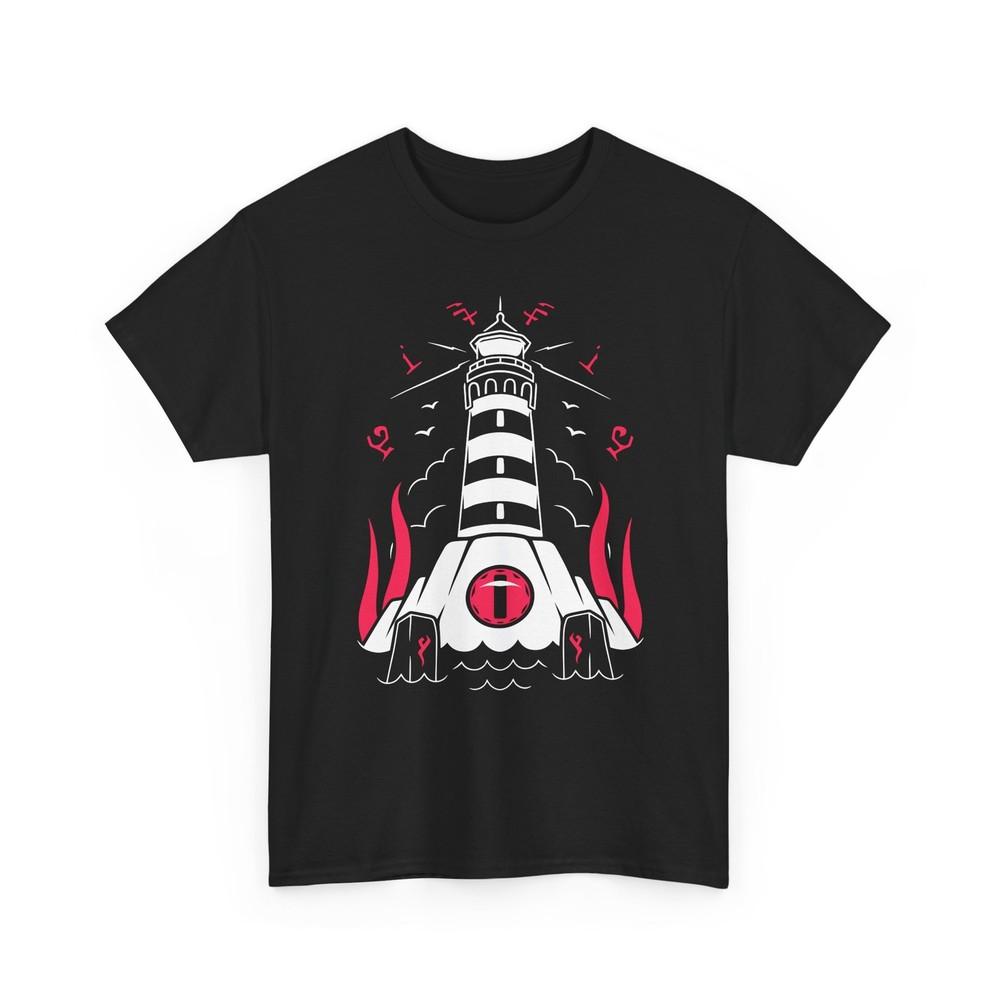 Mystic Lighthouse Graphic T-shirt