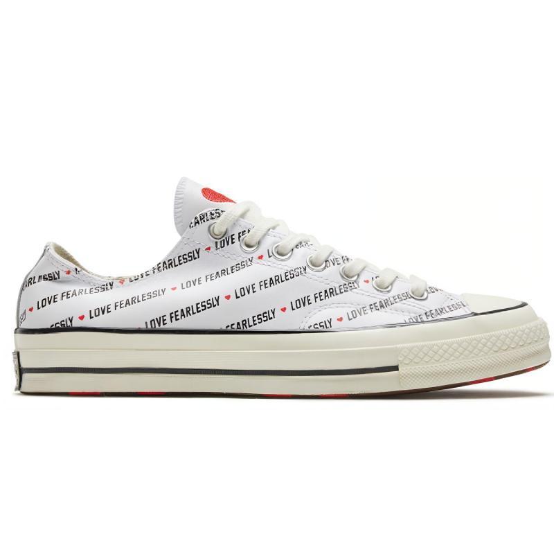 Converse Chuck Taylor All Star 1970-х Удобные и Универсальные Низкие Холщовые Кеды Унисекс Белые