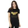 DC Comics Womens/Ladies Wonder Woman 84 Golden Logo Cotton Boyfriend T-Shirt