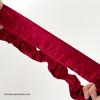 Французская Сатиновая Роскошная Широкая Резинка-Колбаска для Пучков и Низких Хвостов