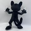 Плюшевая игрушка Черный кот из «99 ночей в лесу» с мягким коротким ворсом для детей и взрослых