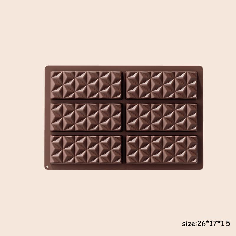 Форма для шоколада разных стилей, Дубайская силиконовая форма для шоколадных батончиков, инструменты для торта, форма для фисташковых конфет для заполнения шоколадом