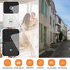 Remote Video Doorbell, Intelligent Visual Ring Doorbell Home Intercom HD Night WiFi Rechargeable Security Door Doorbell, Can Two-Way Calls,APP Control