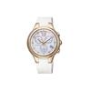 L 50m Water Resistant Light Powered Quartz Movement Rubber PU Strap Watch 36mm FB1312-06A