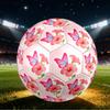 1pc Butterfly Flowers Size 5 Soccer Ball Professional Match Training Football Indoor &Outdoor Sports Ball Lightweight Durable c65191