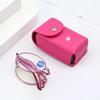 Hyperopia Eyewear Anti Blue Light Presbyopia Eyeglasses Folding Reading Glasses With Glasses Case