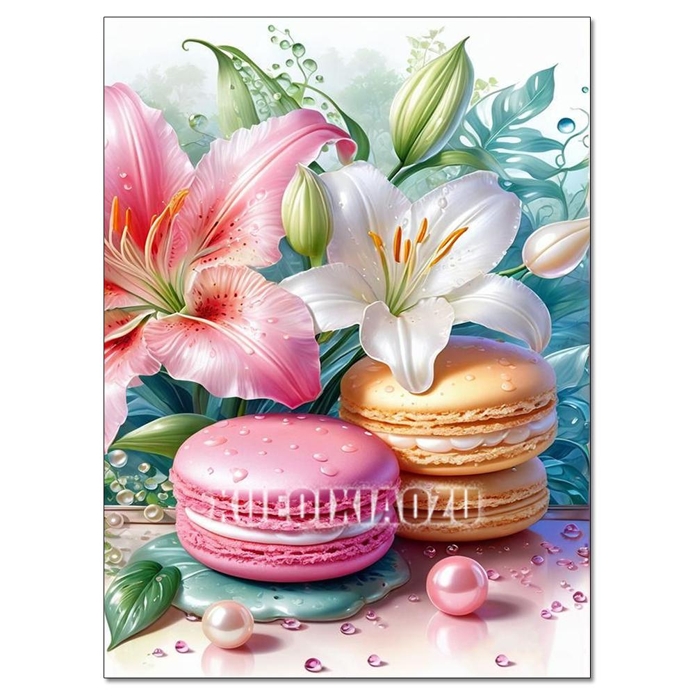 New Kitchen Restaurant Diamond Painting Decoration Bread Coffee Diamond Cross Stitch Kit DIY Handmade Adult Hobby Gift