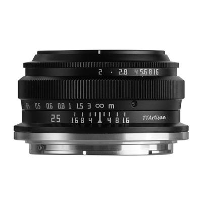 TTArtisan 25mm F2 Z Mount MF Объектив с фиксированным фокусным расстоянием Совместимый с беззеркальной камерой Nikon Z Ручной Металлический Светосильный Объектив для и Meisho Optical APS-C (2-летний