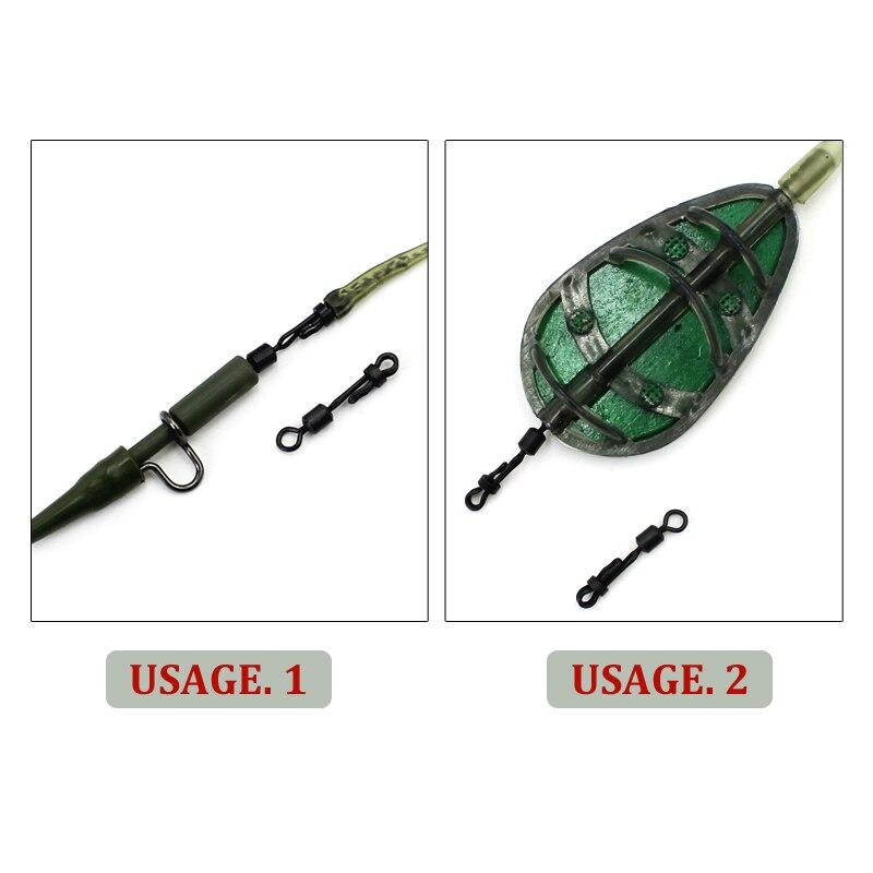 10 шт., аксессуары для рыбалки на карпа, быстросменный моллюск, вертлюг с моллюском, зажим, аксессуары, подвижное кольцо, соединитель для карповой оснастки