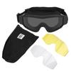 Motorcycle Goggles Anti Fog Cycling Glasses Dustproof ATV Dirt Bike Windproof GogglesBlack