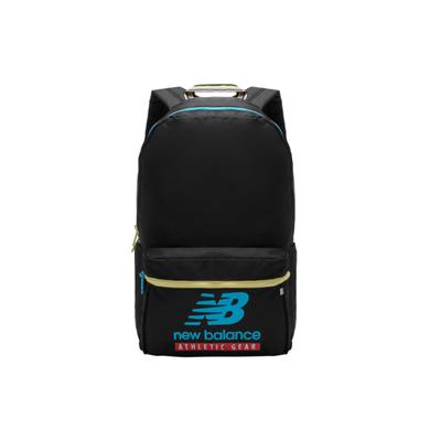 Тканевый рюкзак для ноутбука Обычный Унисекс Черный Синий New Balance JABL1634-BM