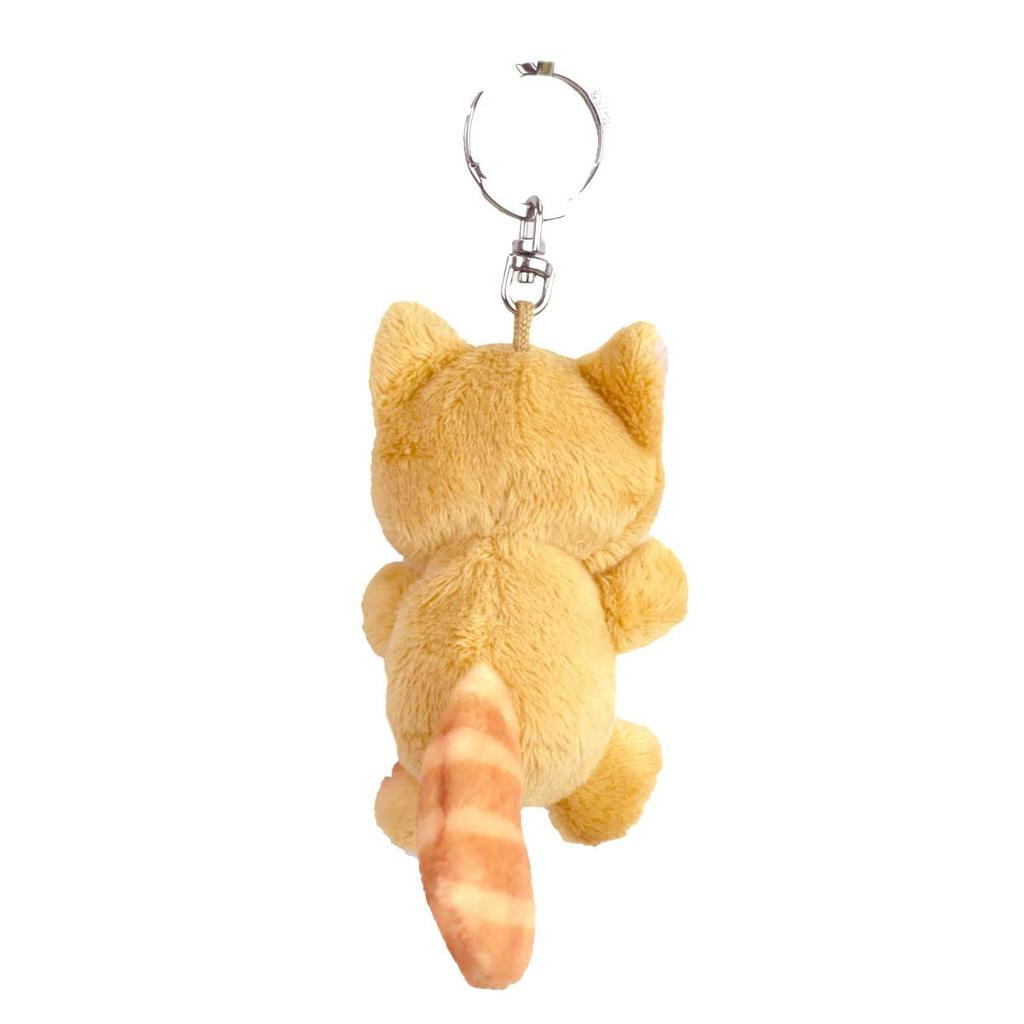 NICI Munchkin BB Bean Bag Keyring for Kids, Brown, W6 x D8 x H13cm