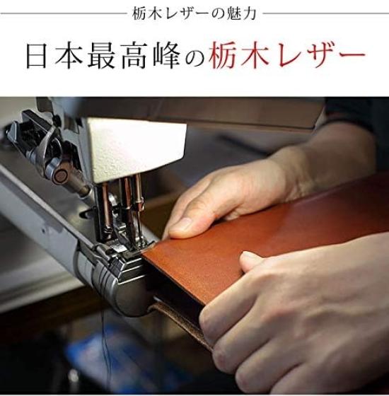 Визитница Tochigi Leather Orange Brick Made in Japan Card Case Genuine Leather [BrianDaniel] Mens (М, Цвет)