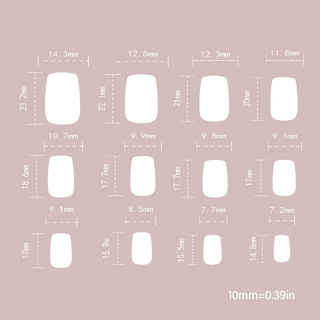 Накладные ногти Press on Nail Накладные ногти Stick Glue on Nail Накладные ногти Акриловые ногти Искусственные накладные ногти для дизайна ногтей своими руками