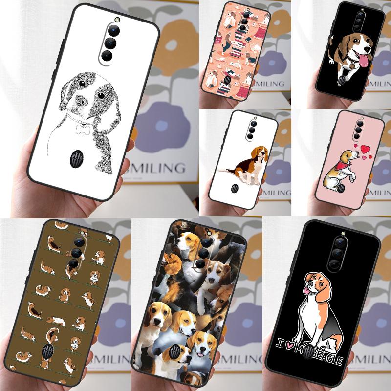 Cartoon Beagle Dog Case For Nubia Red Magic 10 9 8 Pro Plus 6 7 6S 7S Pro 5G 6R RedMagic 8S 9S Pro Plus Cover