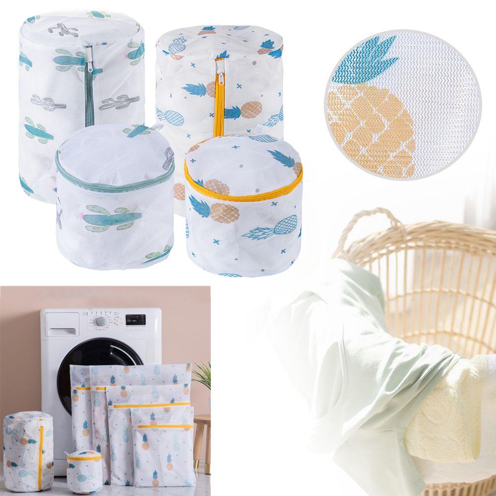 Носок Принт Ананасовый Кактус Чехол для стиральной машины Мешок для стирки Уход за нижним бельем Сумки для хранения бюстгальтеров